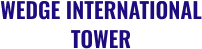 Wedge International Tower Logo
